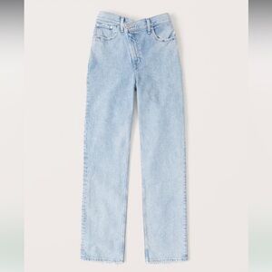 Ultra High Rise 90's Straight Jean - Abercrombie
